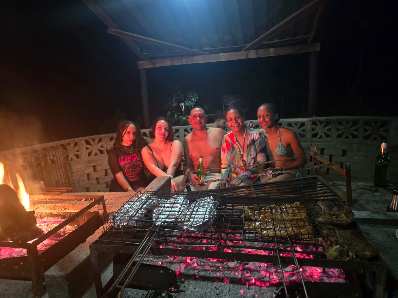Lakeside braai evening in Kariba