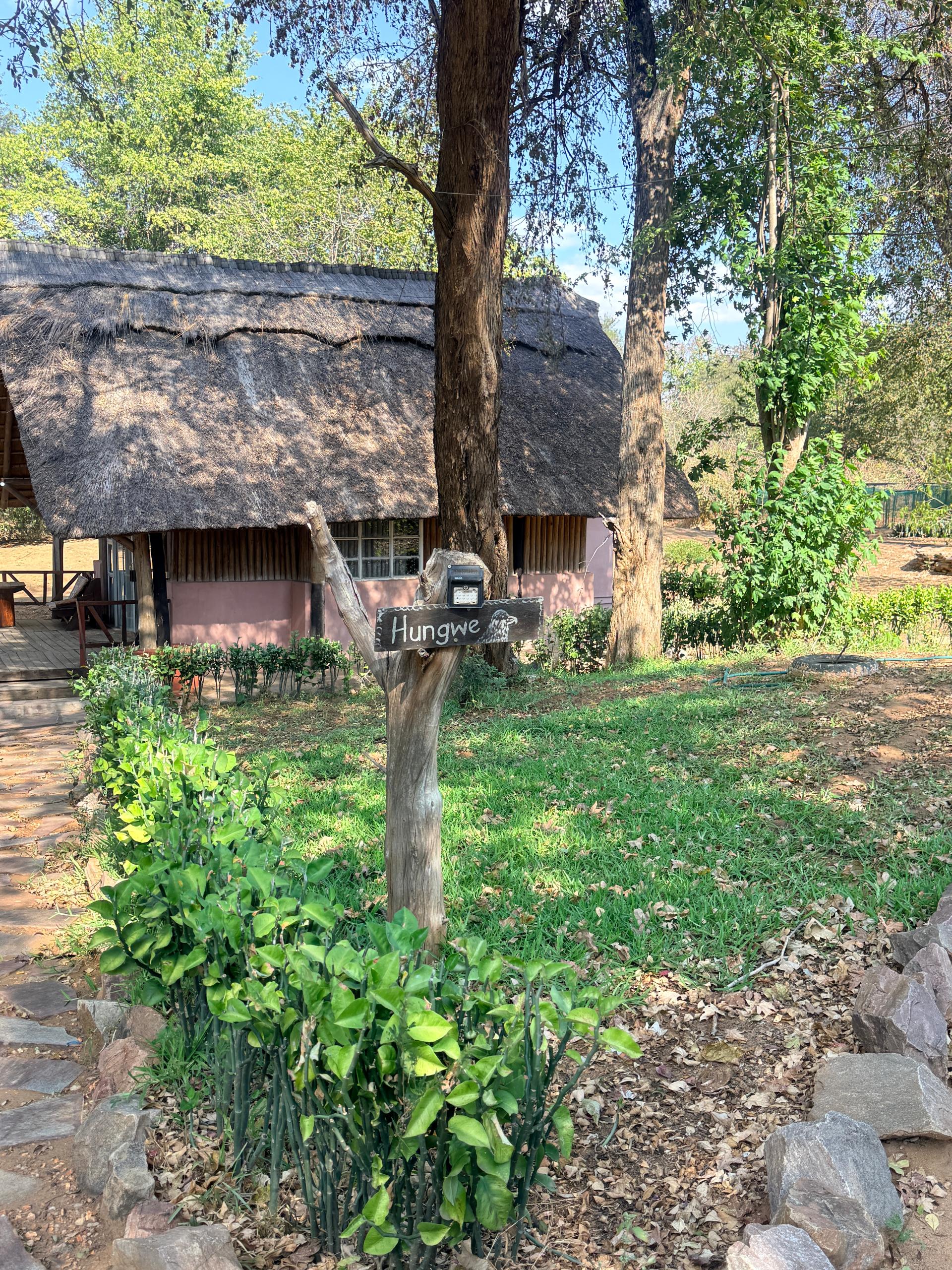Hungwe Chalet interior view